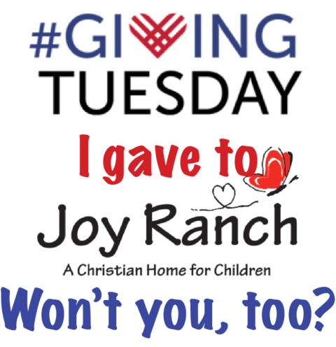 Joy Ranch Joins the Global #GivingTuesday Movement