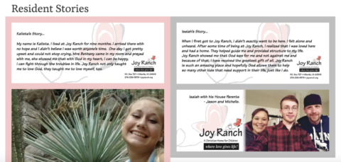 Resident Stories Now Online