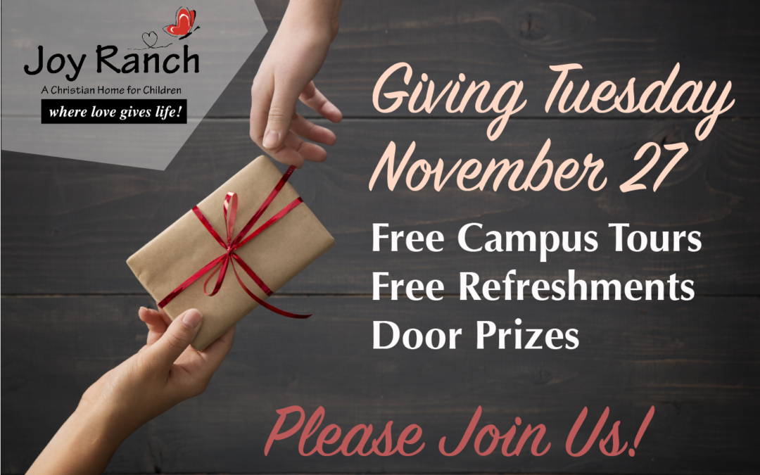 Giving Tuesday – Free Tours, Refreshments & Door Prizes!