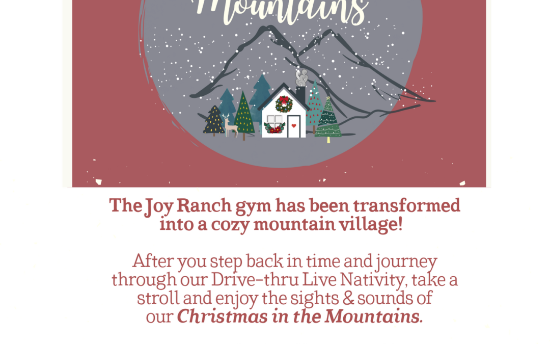 Live Nativity & Christmas in the Mountains – December 14