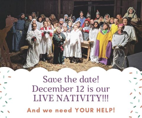 Live Nativity Scheduled!